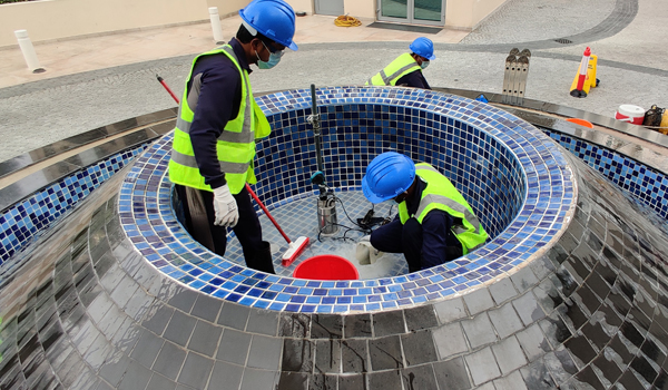 Fountain Cleaning